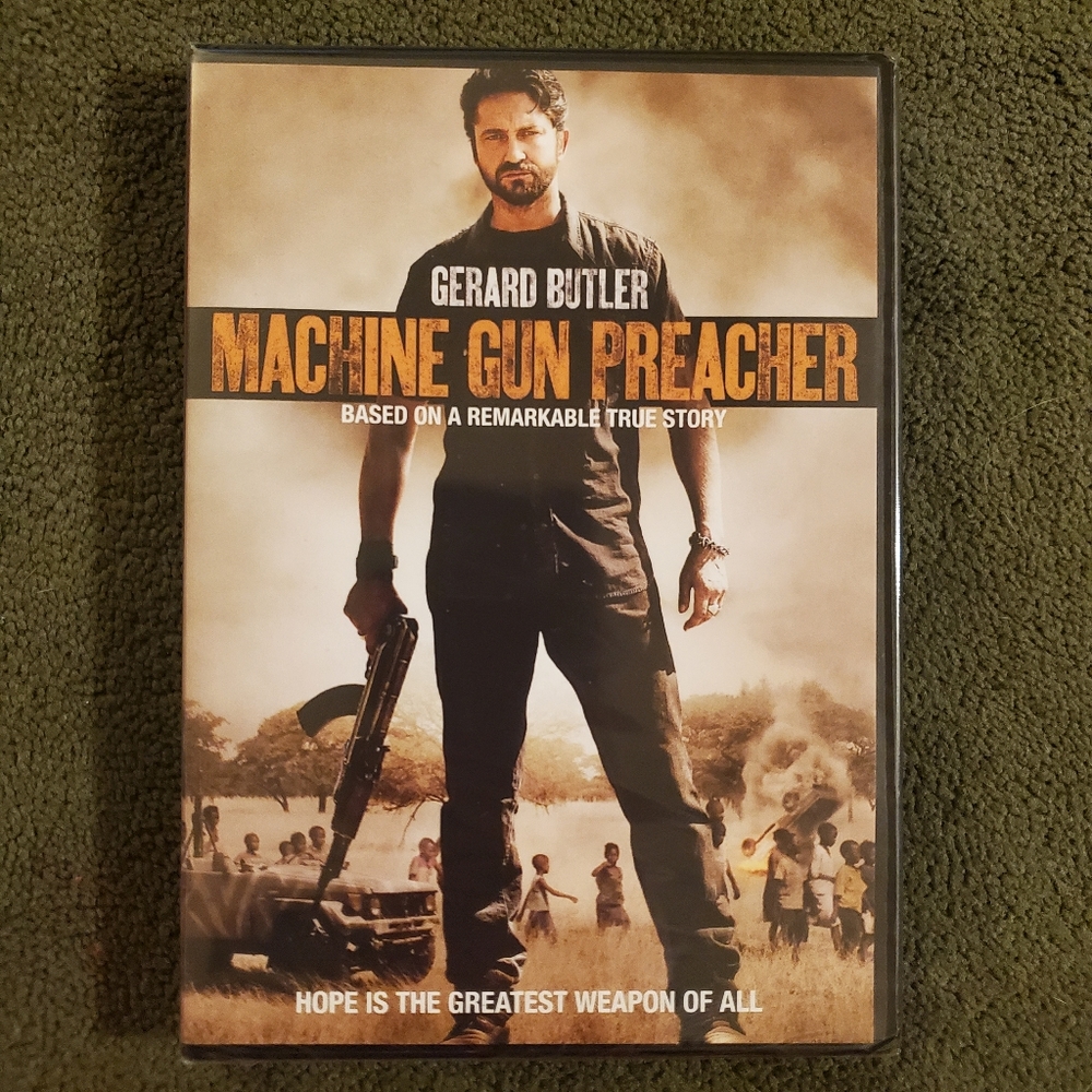 Machine Gun Preacher Gerard Butler DVD